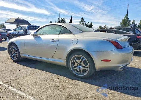 2002 Lexus Sc 430 из США, поврежденный, VIN JTHFN48Y420021142